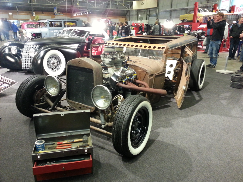 Illustration for article titled Some pics I "snagged" at Bilsport Custom Motorshow, Sweden's biggest car show
